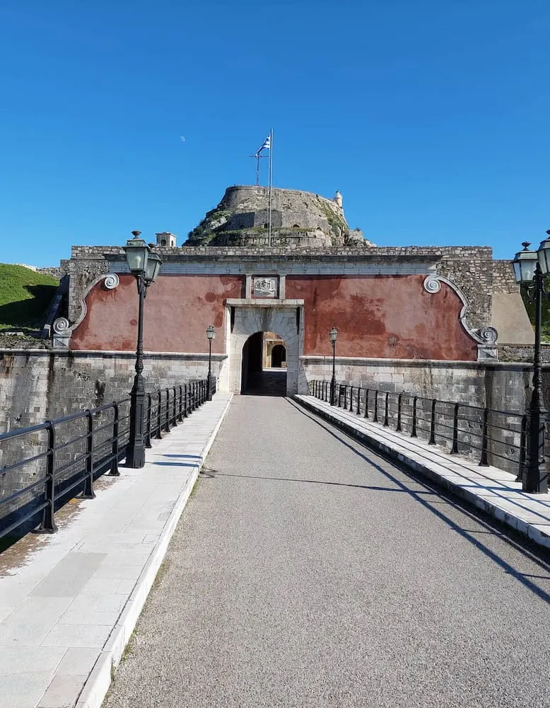 old fortress in Kerkyra old fortress in Kerkyra