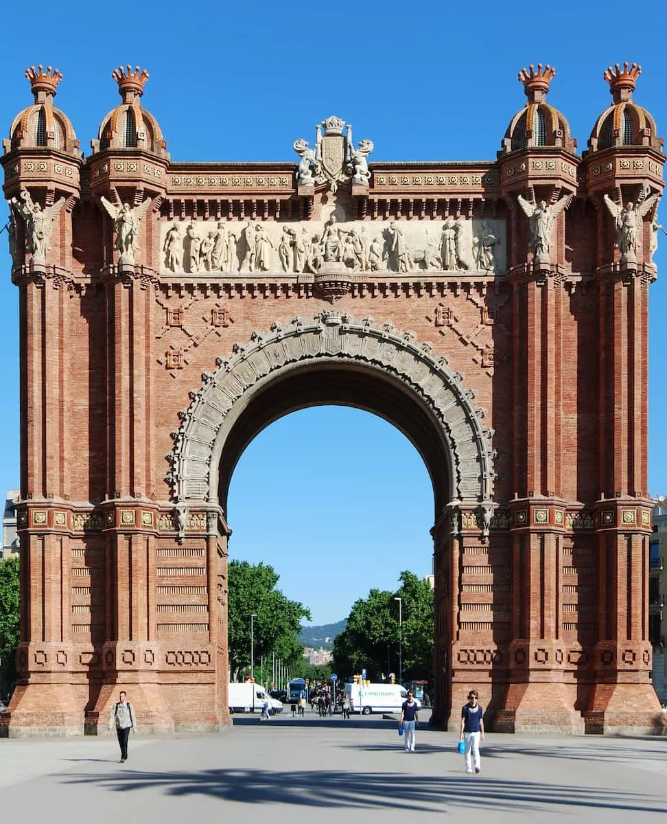 Triumphal Arch, Barcelona Triumphal Arch, Barcelona