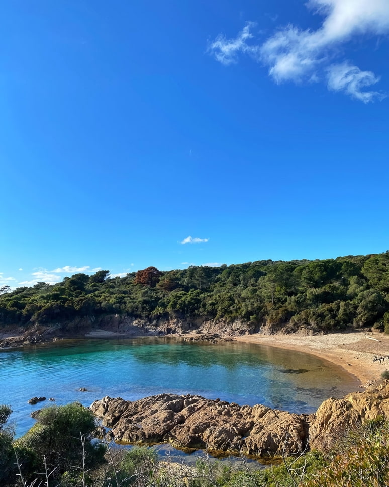 Plage de Capo di Feno, Ajaccio, Corse, France