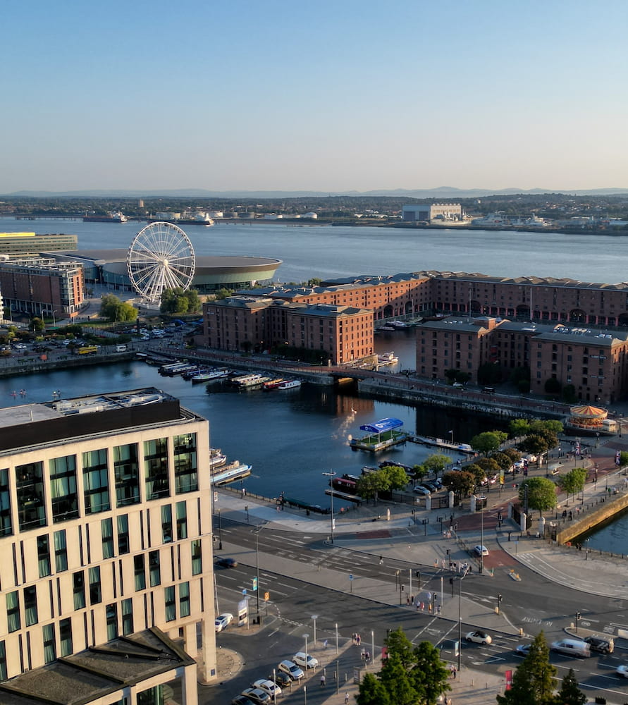 Zona de Albert Dock, Liverpool Zona de Albert Dock, Liverpool