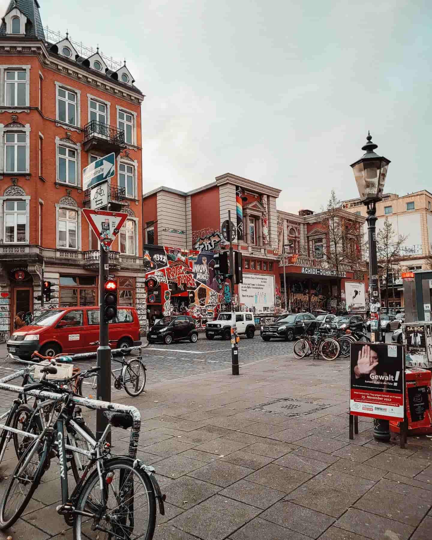 Rote Flora, Hamburgo, Alemania Rote Flora, Hamburgo, Alemania