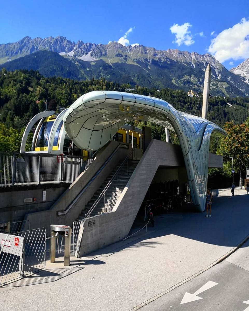 Innsbruck, Hungerburg Funicular Innsbruck, Hungerburg Funicular