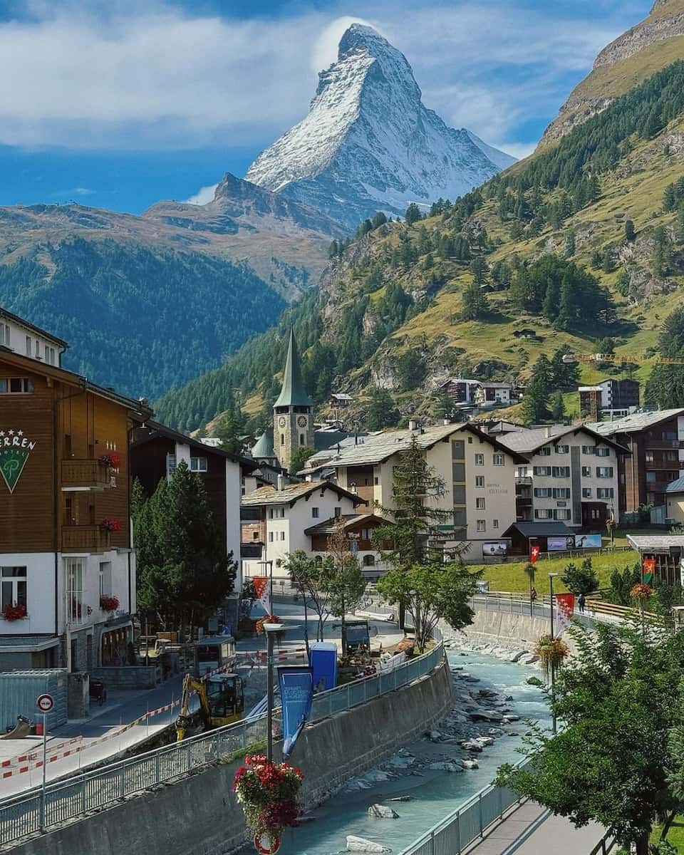 Switzerland, Zermatt Village Switzerland, Zermatt Village