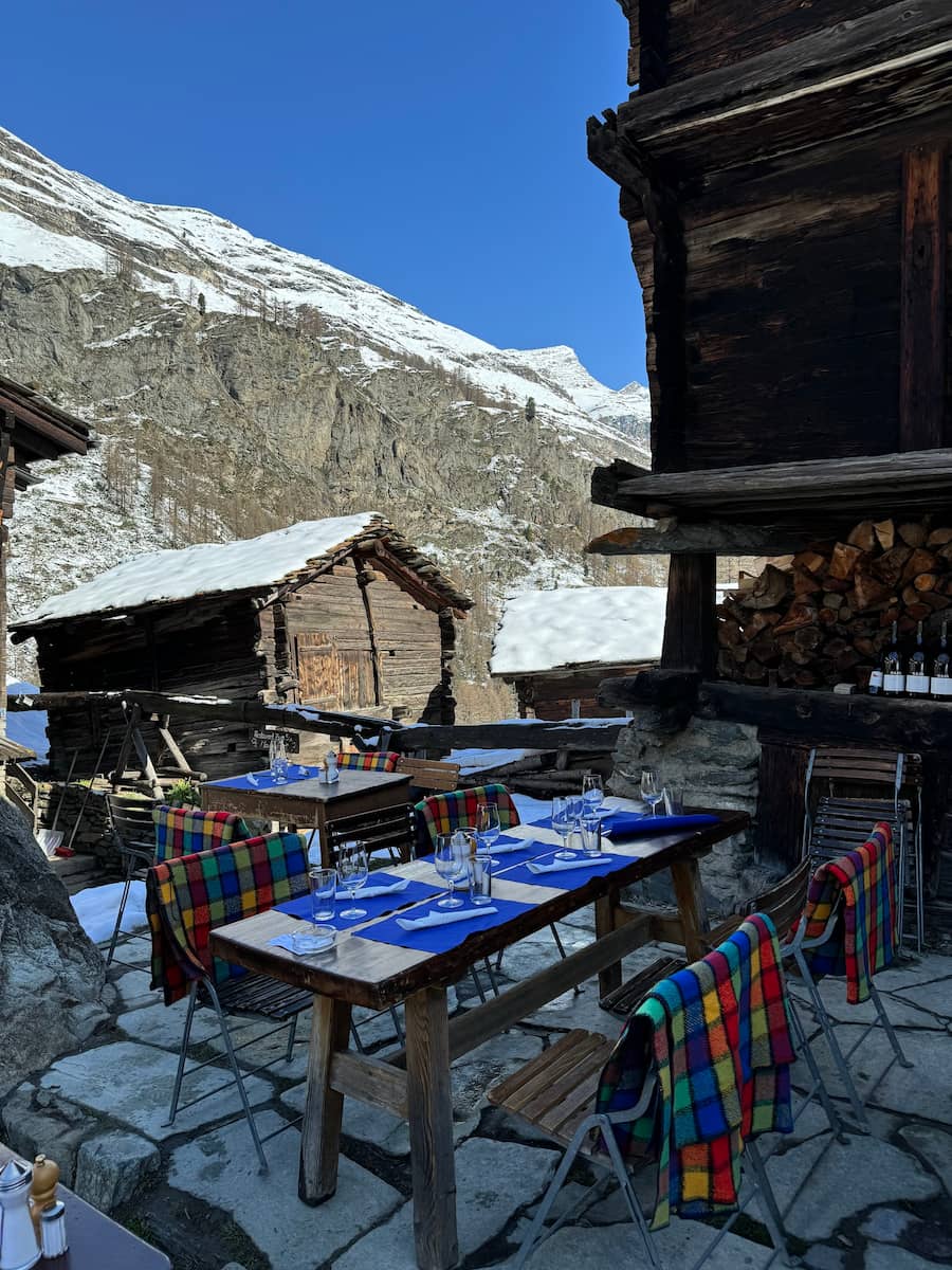 Zermatt, Restaurante Zum See Zermatt, Restaurante Zum See
