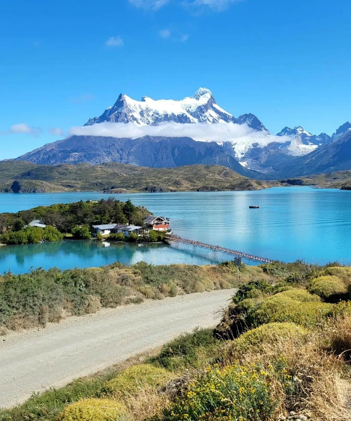 Lake Pehoe, Torres del Paine Lake Pehoe, Torres del Paine