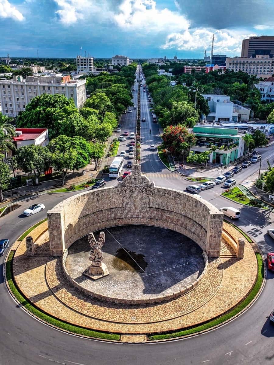 Paseo de Montejo, Merida, Mexico Paseo de Montejo, Merida, Mexico