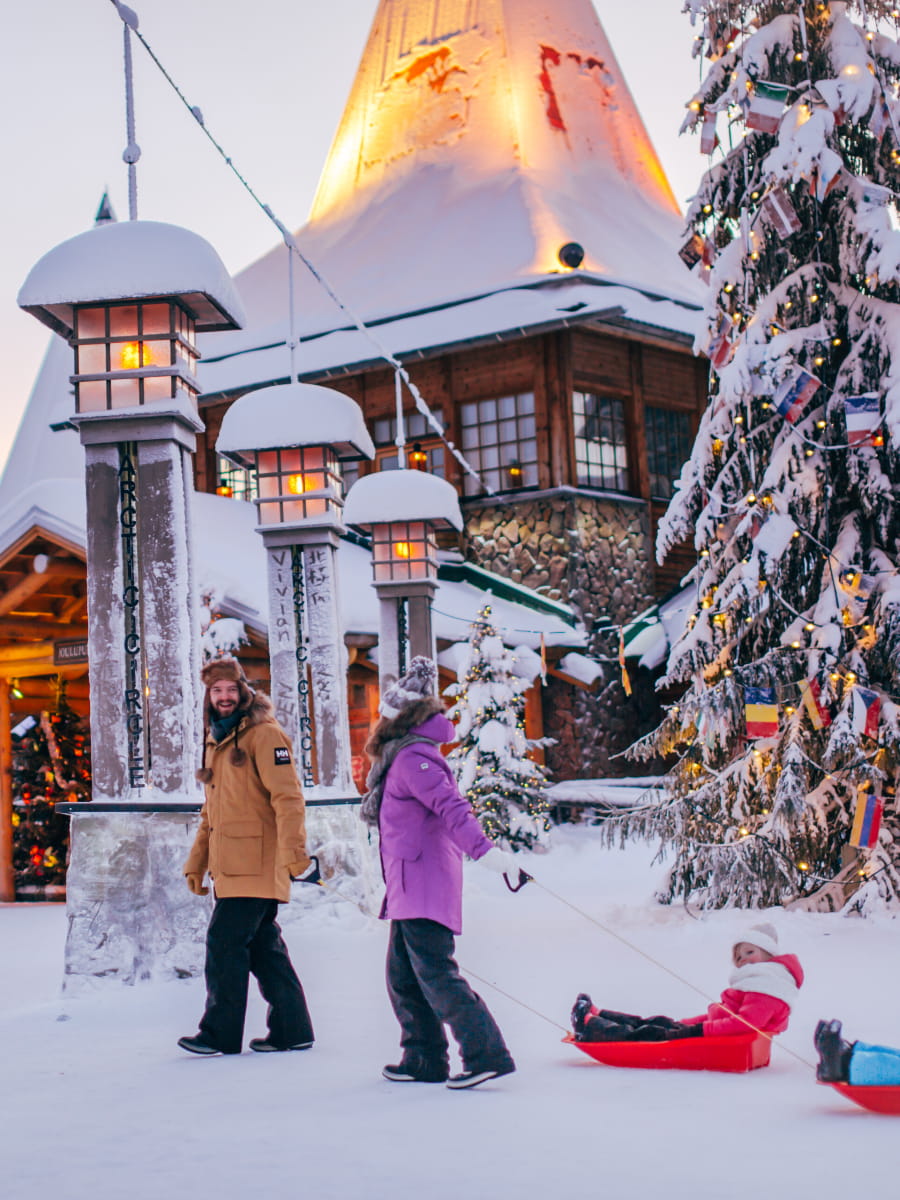 Santa Claus Village, Lapland, Finland Santa Claus Village, Lapland, Finland