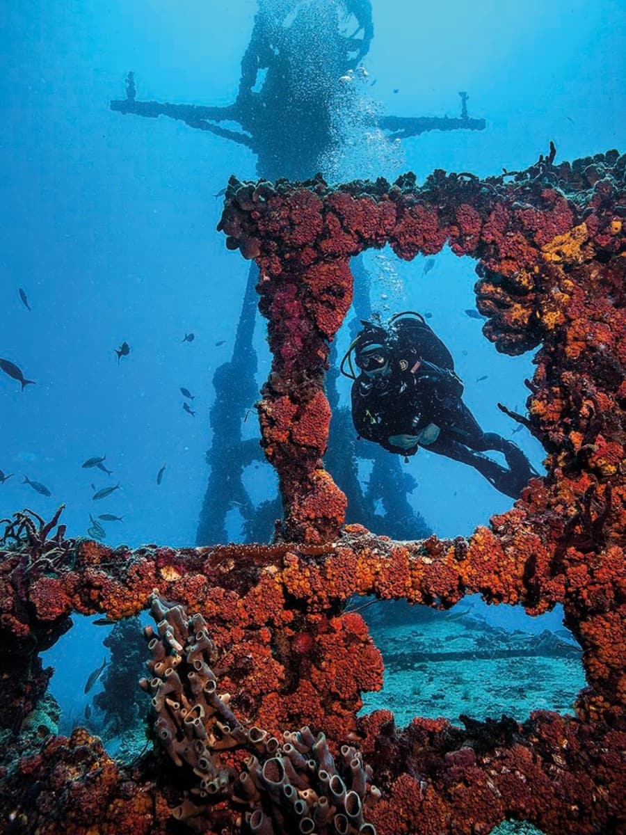 The Spiegel Grove, Florida Keys The Spiegel Grove, Florida Keys