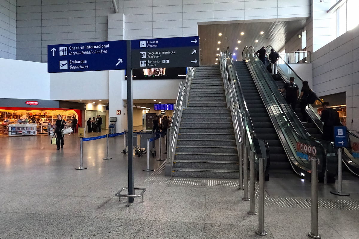 Área del aeropuerto, Brasil