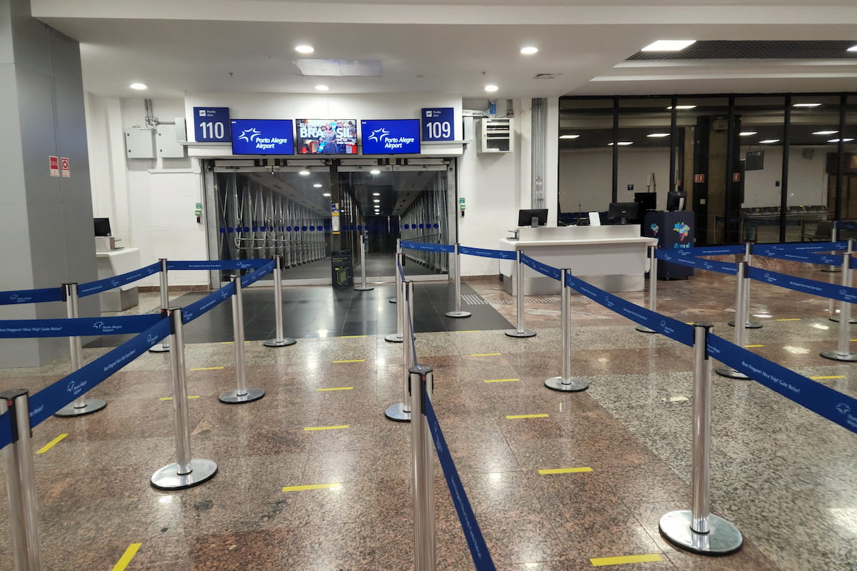 Área del aeropuerto, Brasil