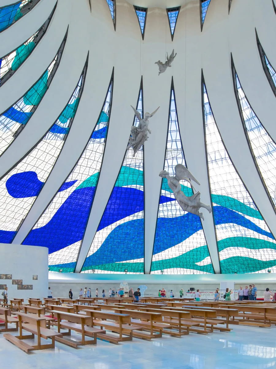 Cathedral of Brasília, Brasilia Cathedral of Brasilia Brasilia 4