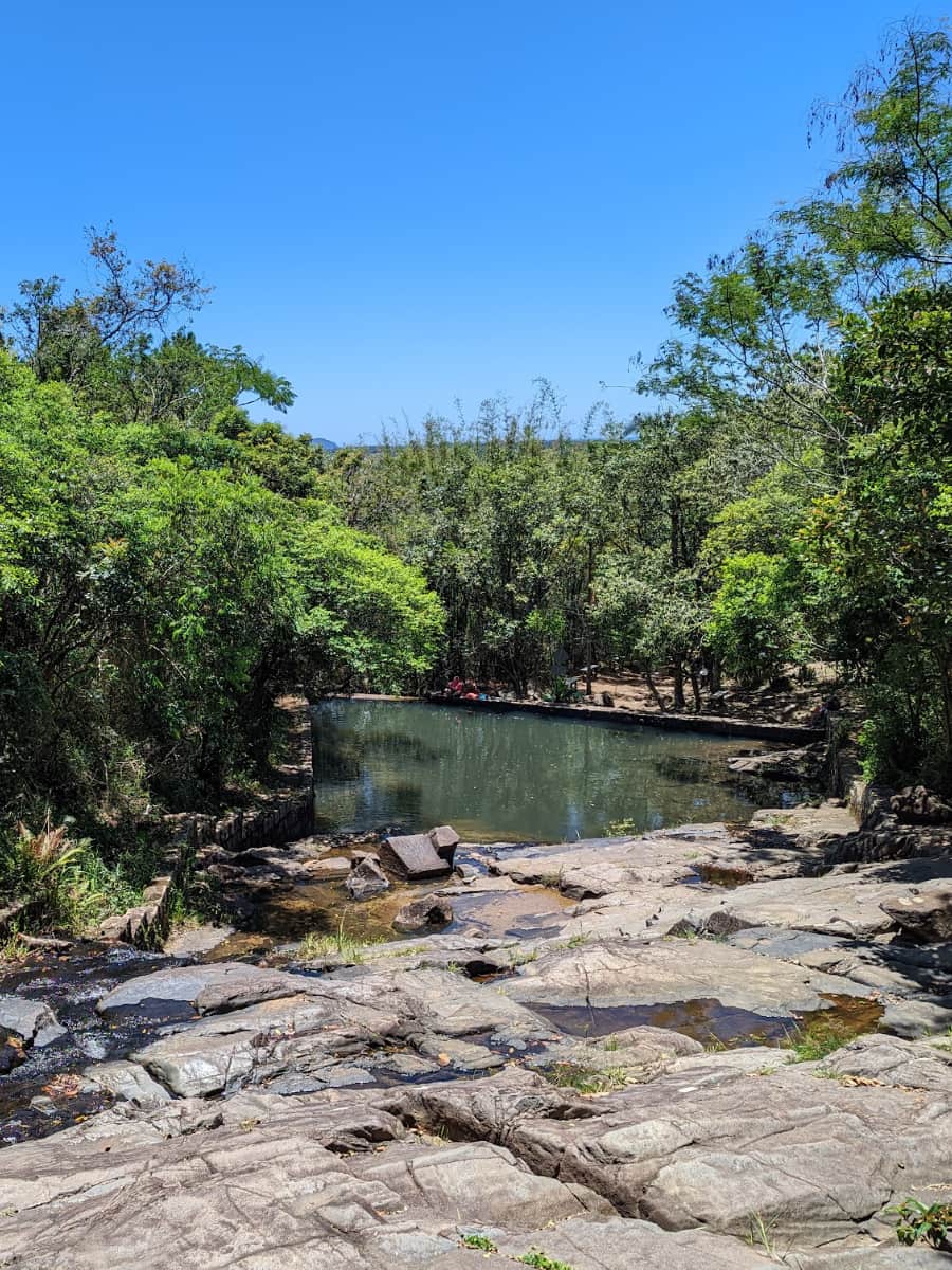 Waterfall Costa da Lagoa, Florianopolis Waterfall Costa da Lagoa, Florianopolis